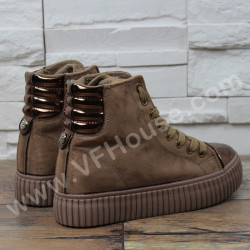 Обувки 16-2109 6528 Khaki
