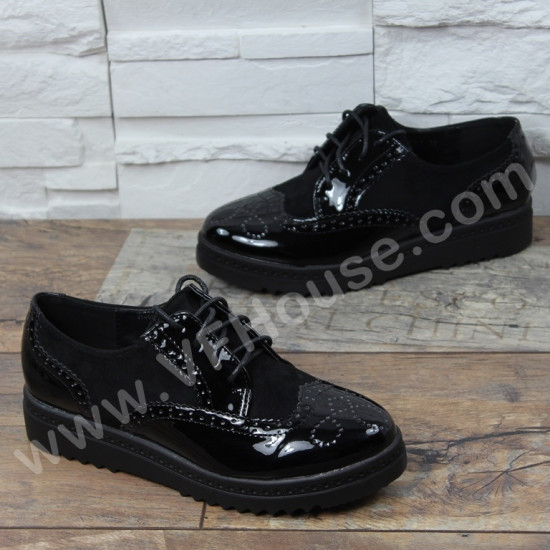 Обувки 16-2109 6808 Black