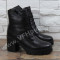 ДАМСКИ БОТИ ЕСТЕСТВЕНА КОЖА 16-2209 5930 Black