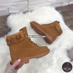 Дамски боти 2411-3921720 Camel