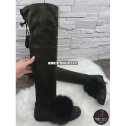 Дамски чизми 0812-041732 Green