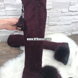 Дамски чизми 0812-041732 Red