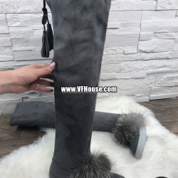 Дамски чизми 0812-041732 Gray