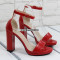 Сандали 17-1402 C496 Red