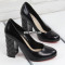 Обувки 17-1402 P321 Black-PU