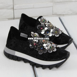 Дамски маратонки 17-0603 01 Black