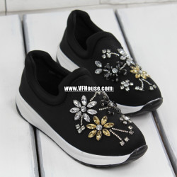 Дамски маратонки 17-0703 01 Black