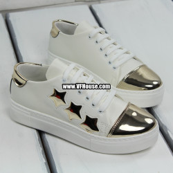 Дамски обувки 17-1603 02 White-Gold