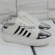 Дамски обувки 17-1603 03 White-Silver