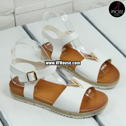 Дамски сандали 17-1906 02 White