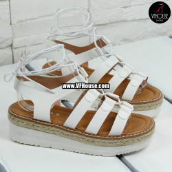 Дамски сандали 17-1906 08 White