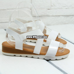 Дамски сандали 17-1307 B08 White