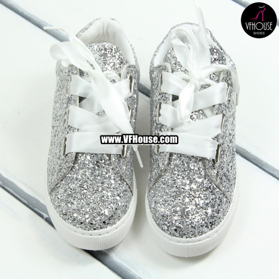 Дамски обувки 17-0308 JX8011 Silver