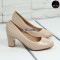 Дамски обувки 17-2208 03 Beige-PU
