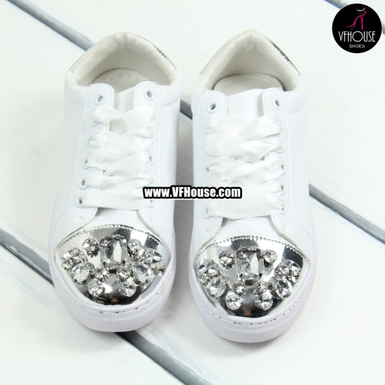 Дамски обувки 17-2108 01 White