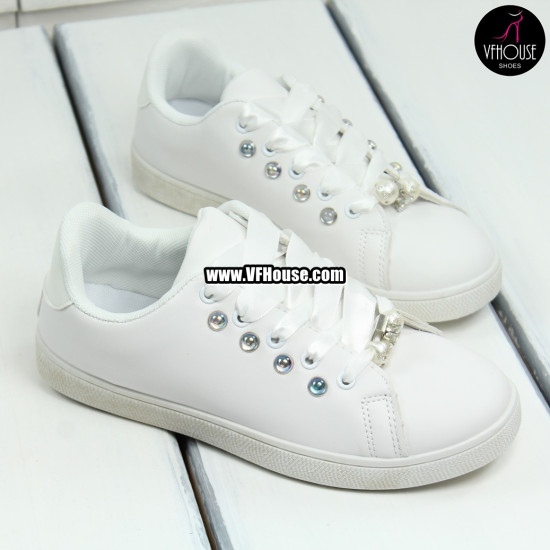 Дамски обувки 17-2208 35 White