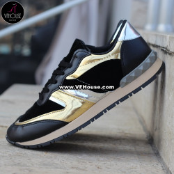 Обувки 16-MV1903 07 Black/Gold