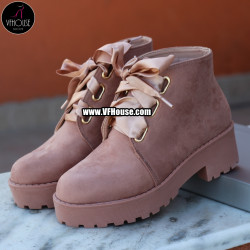 Дамски боти 17-1609 02 Pink