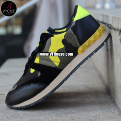 Обувки 16-MV1903 06 Black/Yellow