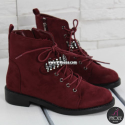Дамски боти 2411-81721 Red