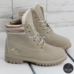 Дамски боти 2411-3911719 Beige