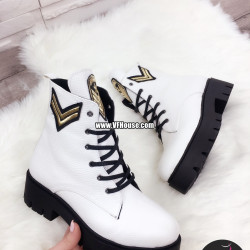 Дамски боти 17-1411 01 White