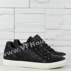 Обувки 15-MB0409 01 Black-White