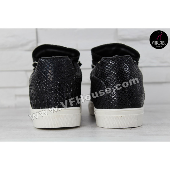 Обувки 15-MB0409 01 Black-White