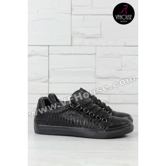 Обувки 15-MB0409 01 Black-Black