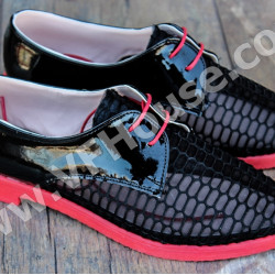 Обувки 15-0704 06 Black/Red