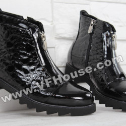 Боти 15-DS2909 06 Black-Croc