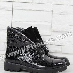Боти 15-DS2909 07 Black-Croc