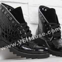Боти 15-DS2909 07 Black-Croc