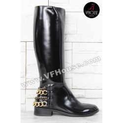 Дамски ботуши 15-HKC2909 01 Black