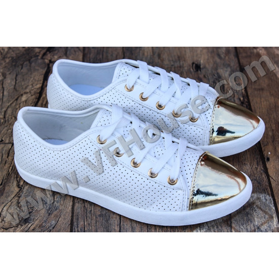 Обувки CF08-9 White/Gold