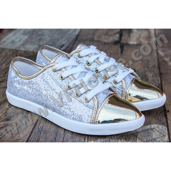 Обувки CF08-1 White/Gold