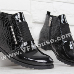 Дамски боти 15-DS2909 08 Black\Crock