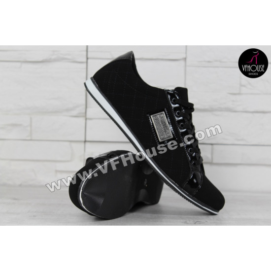 Мъжки обувки 15-GU0111 05 Black-Black