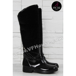Дамски ботуши 15-EG3010 08 Black