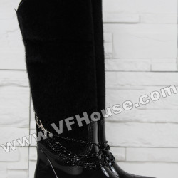 Дамски ботуши 15-EG3010 08 Black