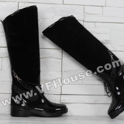Дамски ботуши 15-EG3010 08 Black
