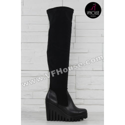 Дамски ботуши 15-HKC0911 01 Black