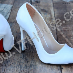 Обувки 9091 White