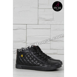 Мъжки кецове 15-LPP1911 02 Black-Black