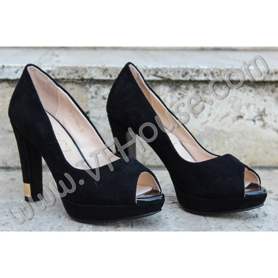 Обувки 15 2904-1 Black