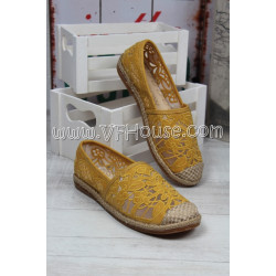Еспадрили 15-0105 11 Yellow