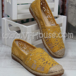 Еспадрили 15-0105 11 Yellow