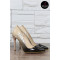 Елегантни обувки 16-RZ3101 01 Beige-Black