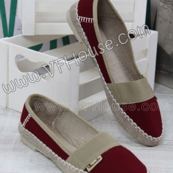 Еспадрили 15-0406 14 Bordo