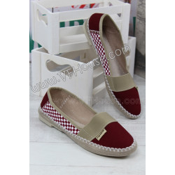 Еспадрили 15-0406 15 Bordo